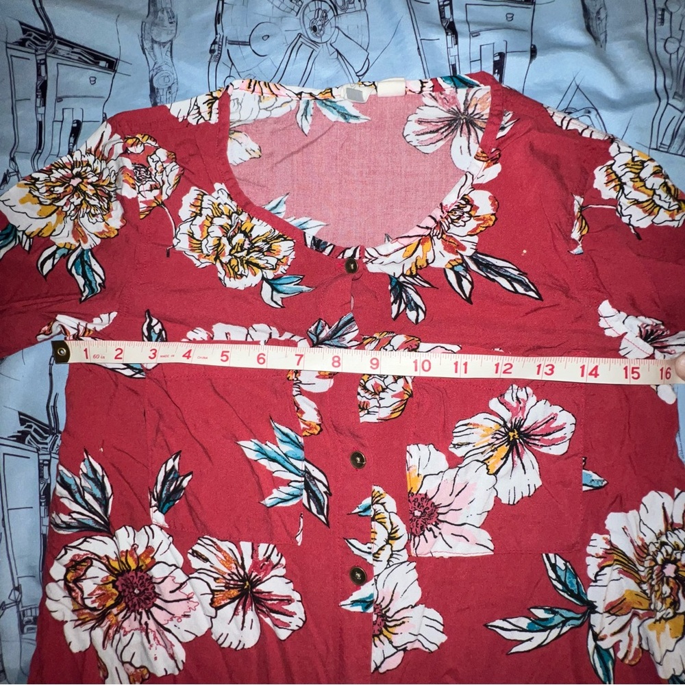 Roxy Multicolor Floral Dress - Picture 10 of 11